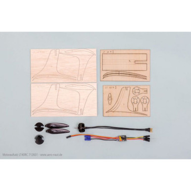 AeroNaut Motor, ESC, Prop and Spinner Set, Lilienthal 40