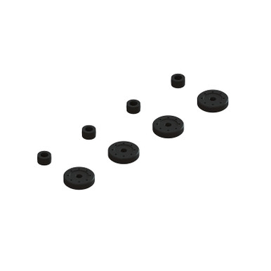 Arrma Shock Pistons & Cartridge Spacers, 4pcs, 8S BLX, ARA330570, Clearance