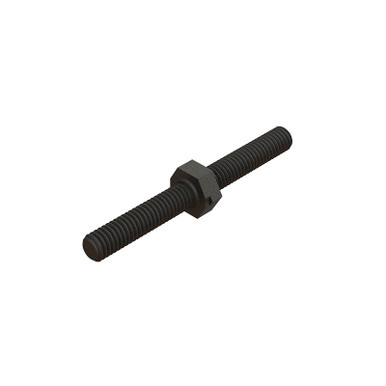 Arrma Steel Turnbuckle M4x40mm, Black, 8S BLX, AR340155