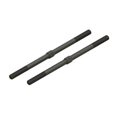 Arrma Steel Turnbuckle M6x130mm, Black, 2pcs, 8S BLX, AR340156