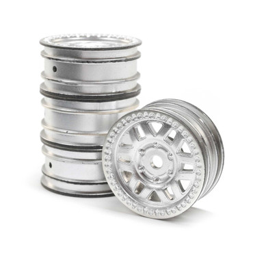 Axial 1.0 KMC Machete Wheels, Satin, 4pcs, SCX24