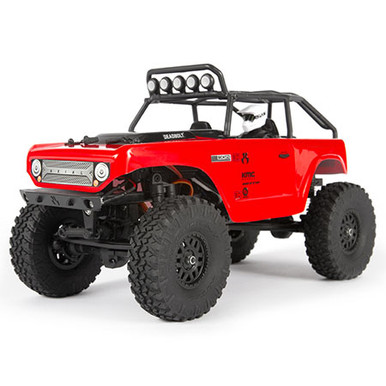 Axial SCX24 Deadbolt 1/24 Scale Crawler, RTR, Red, No Longer Available
