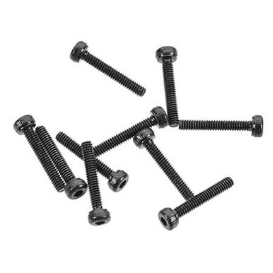 Axial Cap Head Screw, M2x12mm, Black Oxide, 10 Pieces, AXA016