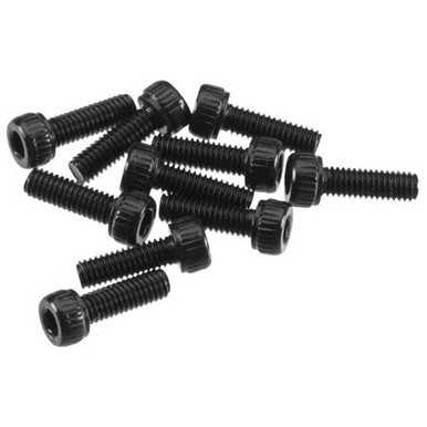 Axial Cap Head Screw, 2.6x8mm, Black, 10 Pieces, AXA0023