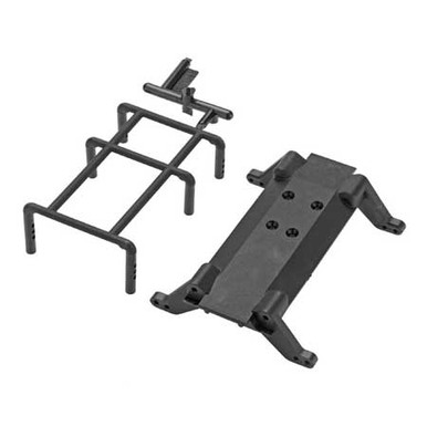 Axial Monster Truck Skid Plate and Battery Capture, AX31359