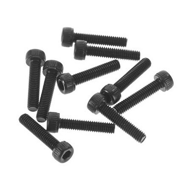 Axial Cap Head Screw, M2.6x12mm, Black, 10 Pieces, AX31398