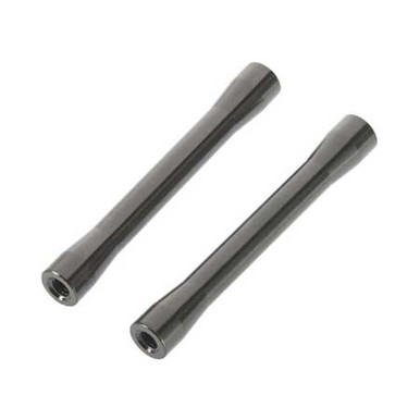 Axial Threaded Aluminium Link, 7.5x56.5mm, Grey, 2 Pieces, AX31423