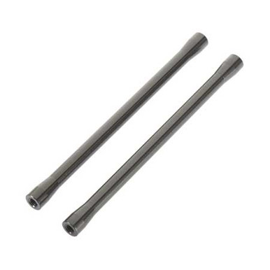 Axial Threaded Aluminium Link, 7.5x107mm, Grey, 2 Pieces, AX31424