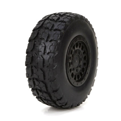 ECX Front/Rear Premount Tire, 1/18 4WD Torment (2)