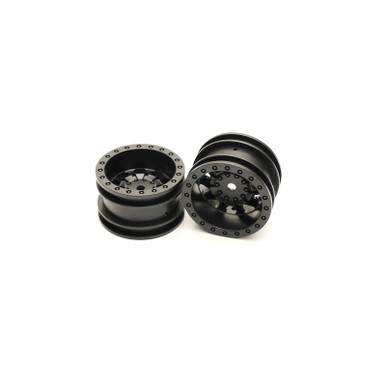 ECX 1.55 Wheel (2) Black, Barrage, Final Clearance