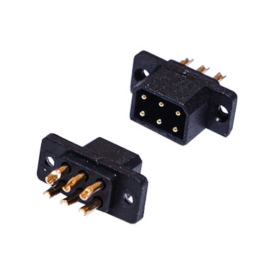 Hangar 9 6-Pin Connector Set, 2pcs