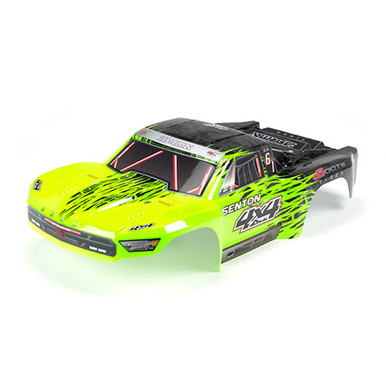 Arrma Body Painted Decal Trim Green Senton 4x4 BLX, AR402204