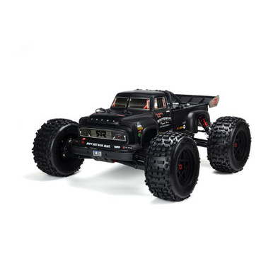 Arrma Notorious 6S BLX Body, Black Real Steel, AR406147