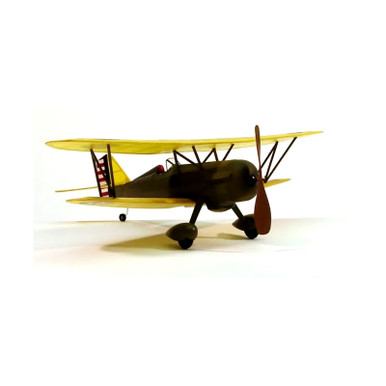 Dumas 219 Curtiss P-6E Hawk Walnut Scale 17.5inch Rubber Band Powered Plane Kit