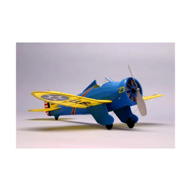 Dumas 223 P-26 Peashooter Walnut Scale 17.5inch Rubber Band Powered Plane Kit