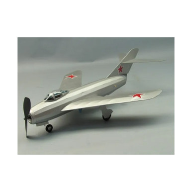 Dumas 234 MIG-17 Walnut Scale 18inch Rubber Band Powered Plane Kit