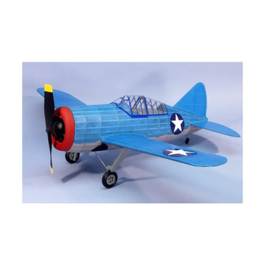 Dumas 320 Brewster F2A-3 Buffalo 30inch Rubber Band Powered Plane Kit
