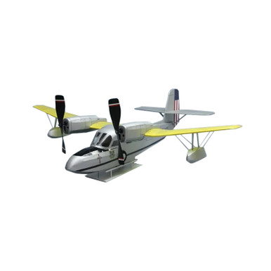 Dumas 328 USCG J4F-1 Amphibious Rescue Kit 30inch Rubber Band Powered Plane Kit