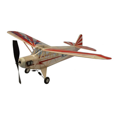 Dumas 338 Piper Clipped Wing Cub 30inch Rubber Band Powered Plane Kit