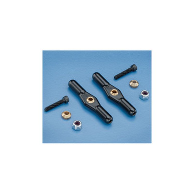 Dubro 2-56 Dual Swivel Ball Links, 2pcs, Part 901