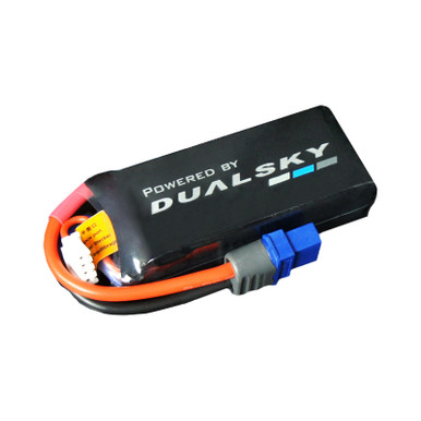 Dualsky 900mah 4S 14.8v 120C Ultra LiPo Battery with XT60 Connector