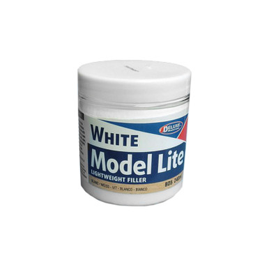 Deluxe Materials Model Lite Balsa Filler, White, 240cc
