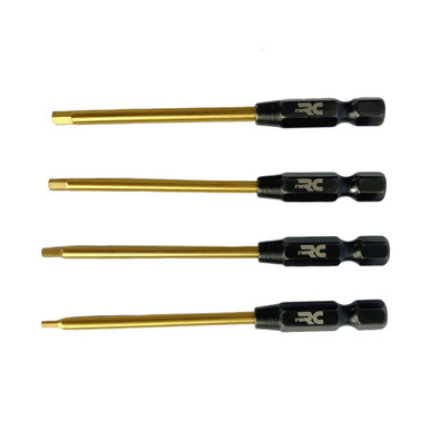 IM RC 4pc Titanium Hex Tip Set for Drill Driver