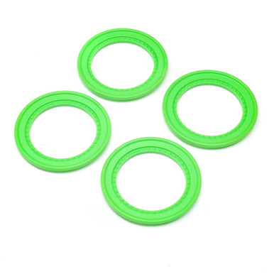 Losi Green Snap in Beadlock Rings, 4pcs, LMT 2.0