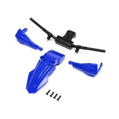 Losi Fender, Handguards and Handle Bars, Blue, ProMoto SM