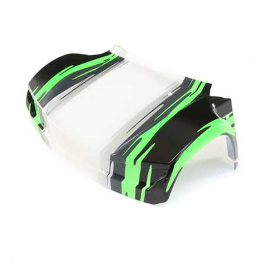 Losi Front Hood, Black, Super Baja Rey