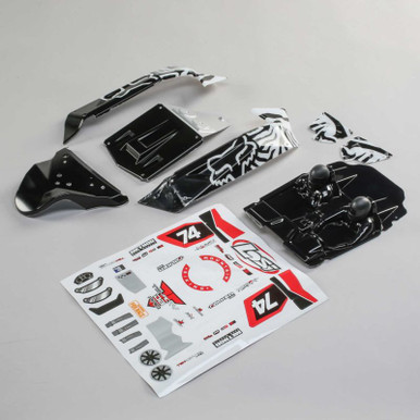 Losi Body Set, Fox Racing Tenacity Pro