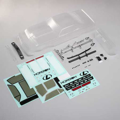 Losi 1969 Chevy Camaro Body Set, Clear, V100