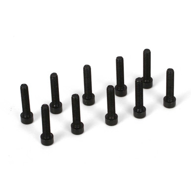 Losi M2.8x14mm Self Tapping Cap Head Screws, 10pcs