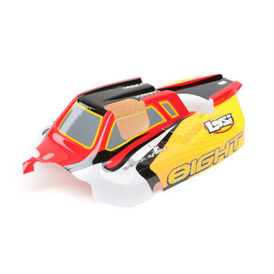 Losi Body, Painted, Nitro 8ight RTR