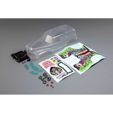 Losi Clear Body Set, Grave Digger LMT