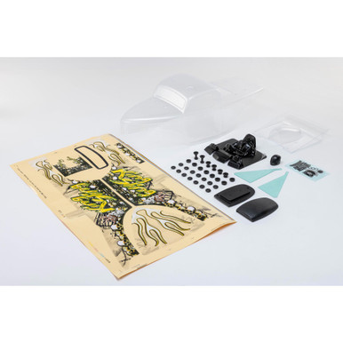 Losi Clear Body and Wing Set, King Sling