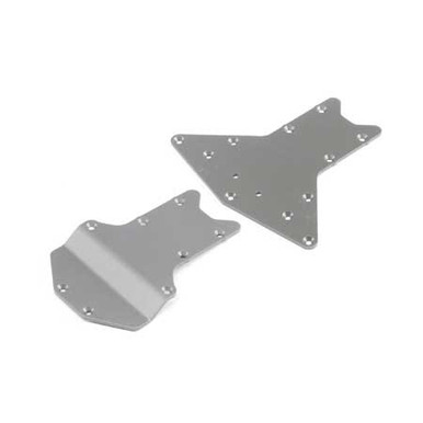 Losi Skid Plate Set,Front/Rear- LST 3XL-E