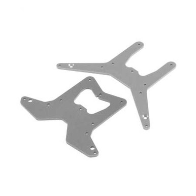 Losi Top Plate Set, Front/Rear- LST 3XL-E