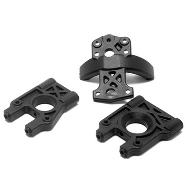 Losi Center Differential Mount and Brace Set, 8B 2.0