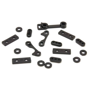 Losi Chassis Spacer/Cap Set, 8B 2.0, Clearance
