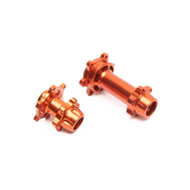 Losi Aluminium Hub Set, Machined, Orange, ProMoto-MX/SM