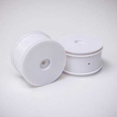 Losi Rear Wheel, White, 2pcs, Mini-B, Clearance