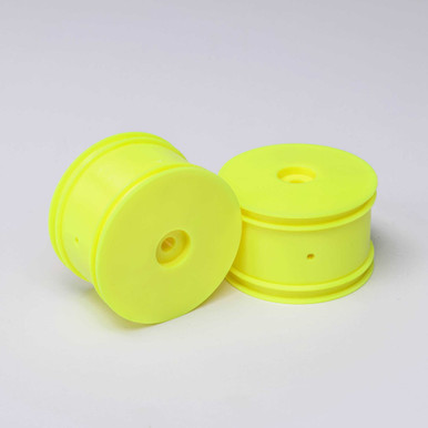 Losi Rear Wheel, Yellow, 2pcs, Mini-B