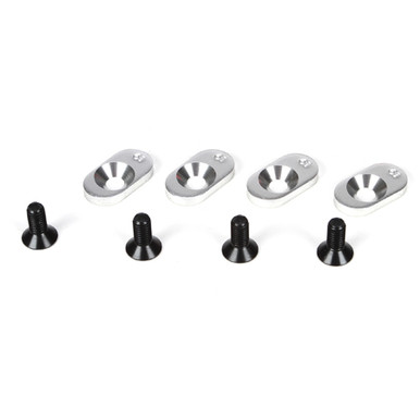 Losi Engine Mount Inserts & Screws, 19T (4)