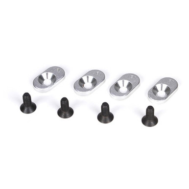 Losi Engine Mount Inserts and Screws, 17.5/58T