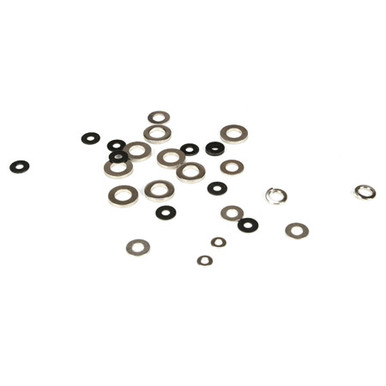 Losi Washer Assortment, 5 sizes (25), 5IVE-T