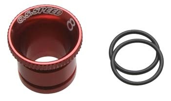 OS Engines Carburettor Reducer 8mm (Red) Aluminum