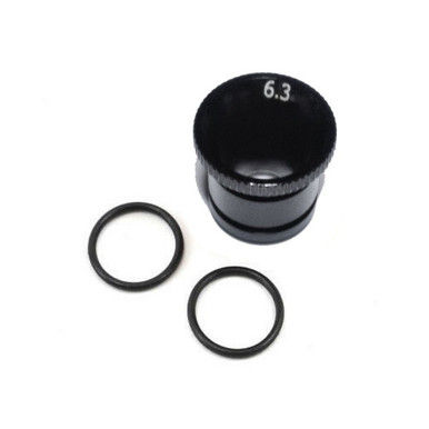 OS Engines 6.3mm Black Carburetor Reducer, Clearance