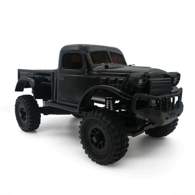 Panda Hobby Tetra K1 1/18 Sport 1950's RTR Crawler, Black, PHT1802BLK, No Longer Available