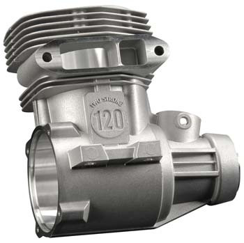 OS Engines Crankcase, 120AX